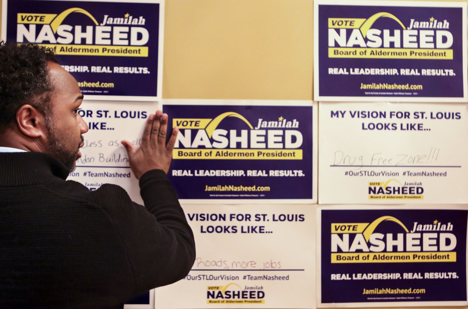Jamilah Nasheed election night watch party